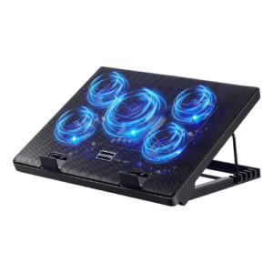 Kootek Laptop Cooling Pad, Laptop Cooler with 5 Quiet Fans for 12"-17"